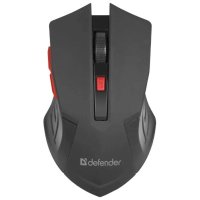 мышь Defender Accura MM-275 Black-Red Черный