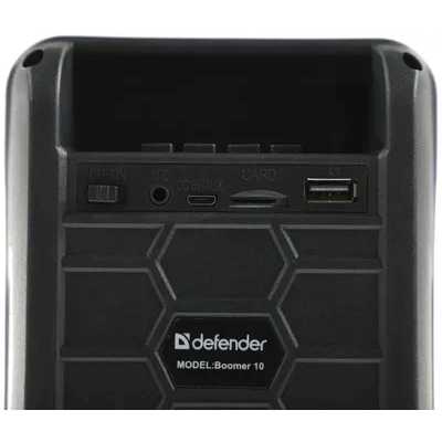портативная колонка Defender Boomer 10 Black