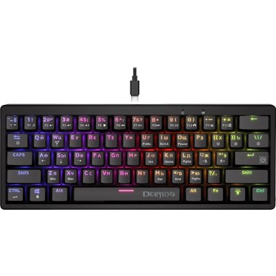 клавиатура Defender Deimos GK-303 Black Черный