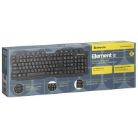 клавиатура Defender Element HB-195 Black Черный