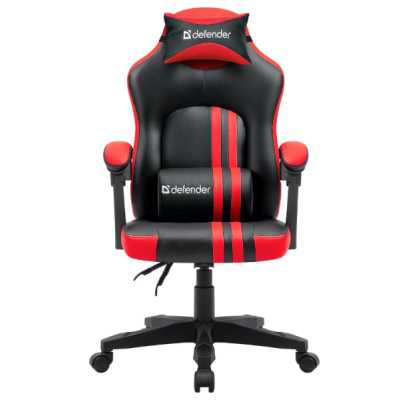 игровое кресло Defender Mercury Black-Red черно-красный
