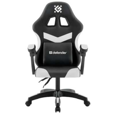 игровое кресло Defender Runa Black-White черно-белый