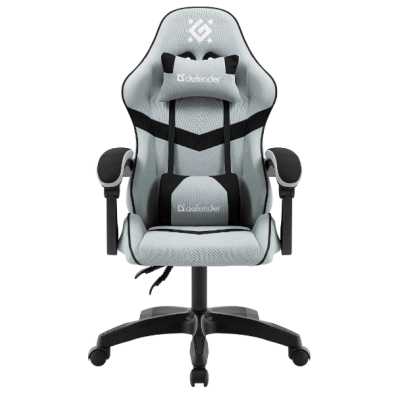 игровое кресло Defender Savage Grey-Black серый-черный
