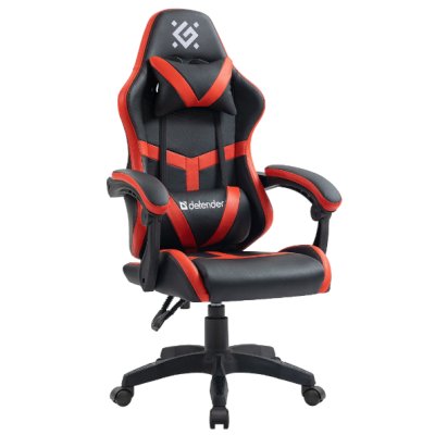 игровое кресло Defender Synergy Black/Red черно-красный