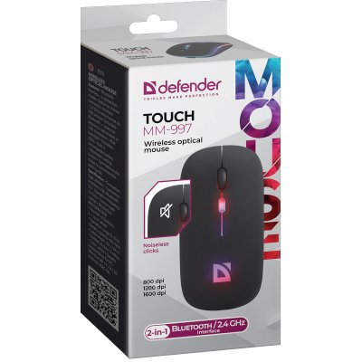 мышь Defender Touch MM-997 Black Черный