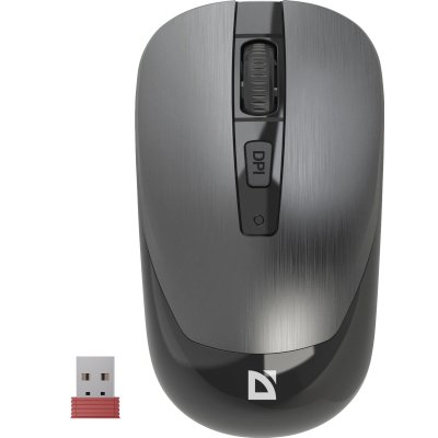 мышь Defender Wave MM-995 Silver Серебристый