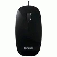 мышь Delux DLM-111BU Black