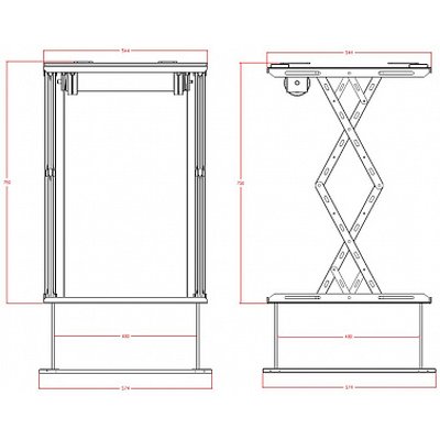 лифт Digis DSM-PL220 серый