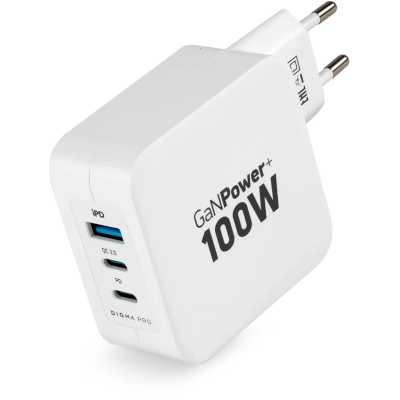 сетевое зарядное устройство Digma DPW1B0G012WH