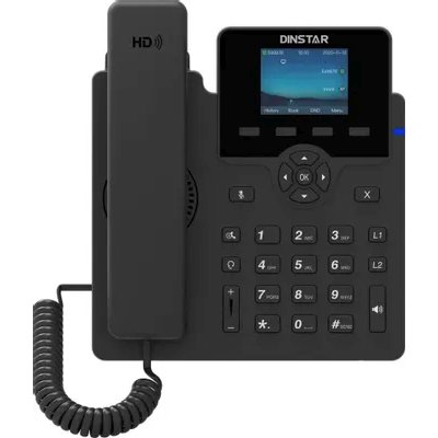 IP телефон Dinstar C62UP Черный