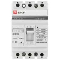 автоматический выключатель EKF ВА-99/125 3P (термомагнитный) 25kA 32 А mccb99-125-32