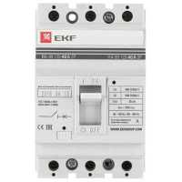 автоматический выключатель EKF ВА-99/125 3P (термомагнитный) 25kA 50 А mccb99-125-50