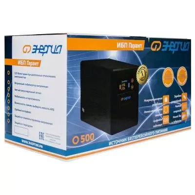 ИБП Энергия Гарант 500 Е0201-0038 Черный
