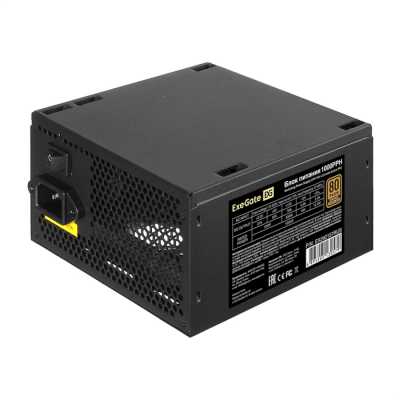блок питания ExeGate 1000PPH-S-OEM EX292157RUS-OEM-S Черный