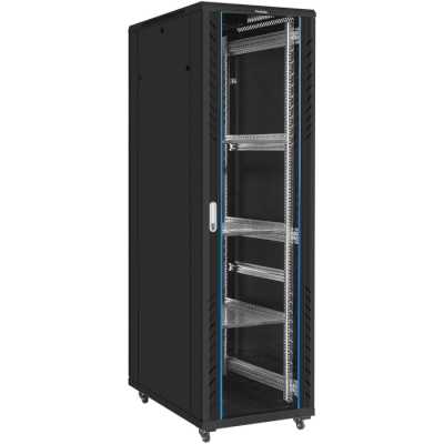 телекоммуникационный шкаф ExeGate EC-FS-42U.600.1000.G.V.BLACK EX300278RUS Черный