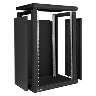 телекоммуникационный шкаф ExeGate EC-WM-18U.450.G.BLACK EX300258RUS Черный