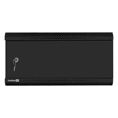телекоммуникационный шкаф ExeGate EC-WM-4U.450.M.BLACK EX300252RUS Черный