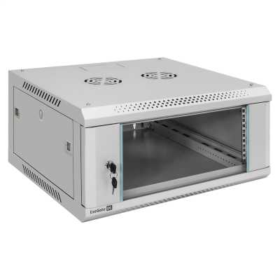 телекоммуникационный шкаф ExeGate EC-WM-4U.600.G.GREY EX300263RUS Серый