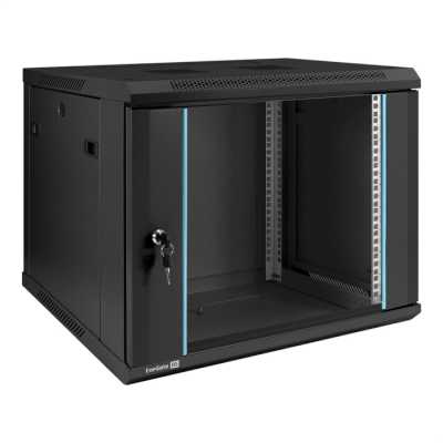 телекоммуникационный шкаф ExeGate EC-WM-9U.450.G.BLACK EX298607RUS Черный