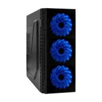 корпус Exegate EVO-7216 Black-Blue Light 700W