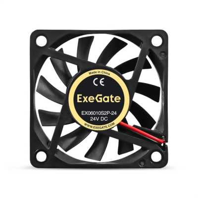 кулер ExeGate EX06010S2P-24 EX295203RUS Черный