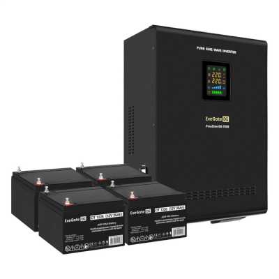 ИБП ExeGate FineSine SX-7000.LCD.AVR.2SH.T EX296677RUS