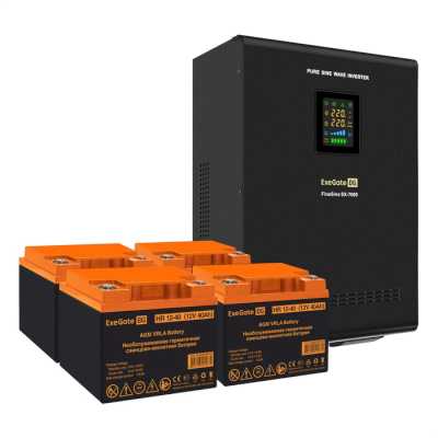 ИБП ExeGate FineSine SX-7000.LCD.AVR.2SH.T EX296682RUS