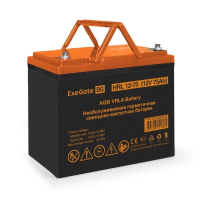 батарея для UPS ExeGate HRL 12-75 EX285653RUS