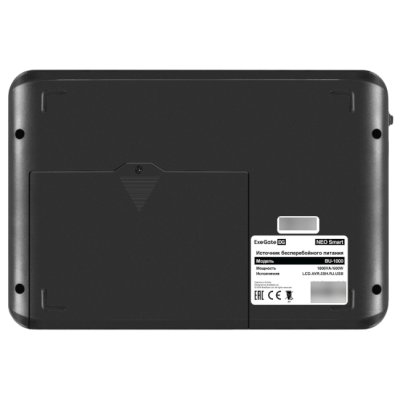 ИБП ExeGate Neo Smart BU-1000.LCD.AVR.5SH.RJ.USB Черный