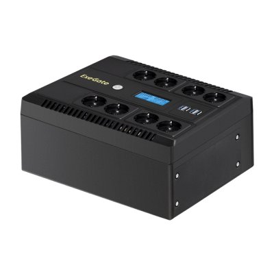 ИБП ExeGate Neo Smart LHB-1000.LCD.AVR.8SH.CH.USB Черный