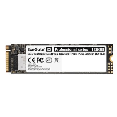 SSD диск ExeGate NextPro+ 128Gb EX282320RUS Черный