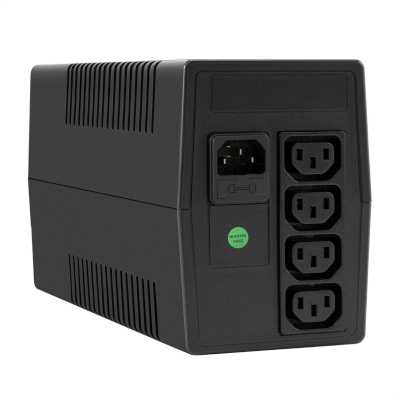 ИБП ExeGate Power NB-1000.LED.AVR.4C13 EX299490RUS Черный