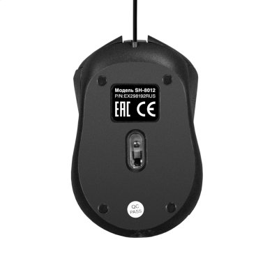 мышь ExeGate Professional Standard SH-8012 Черный