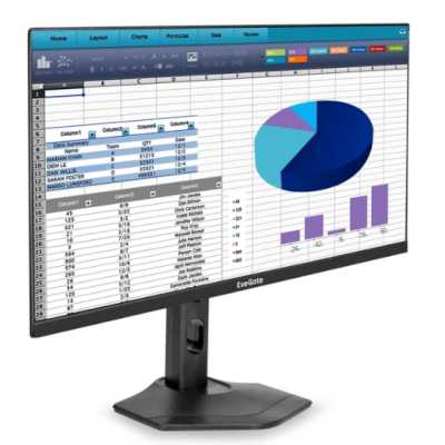 монитор ExeGate ProSmart EH2407CA Черный