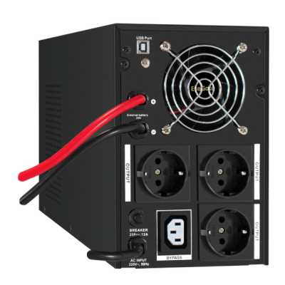 комплект ИБП ExeGate SineTower SZ-2000.LCD.AVR.3SH.1C13.USB EX296838RUS