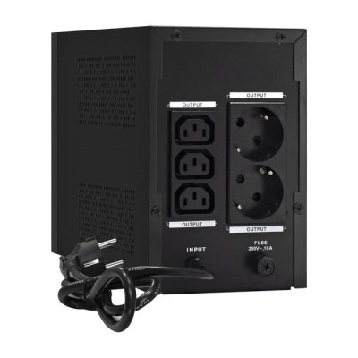 ИБП ExeGate SpecialPro Smart LLB-1600.LCD.AVR.2SH.3C13 Черный