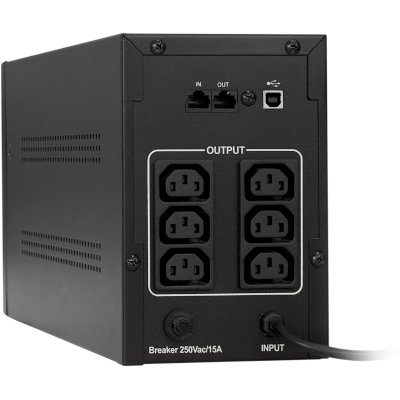 ИБП ExeGate SpecialPro Smart LLB-2200.LCD.AVR.C13.RJ.USB Черный