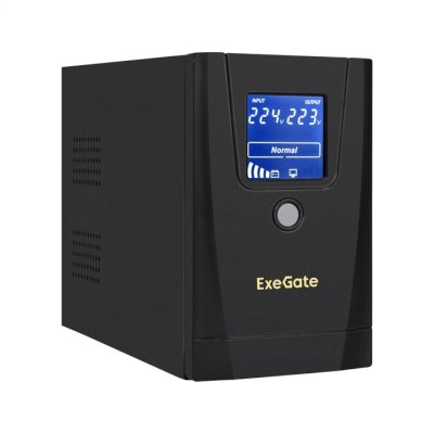 ИБП ExeGate SpecialPro Smart LLB-900.LCD.AVR.1SH.2C13 Черный