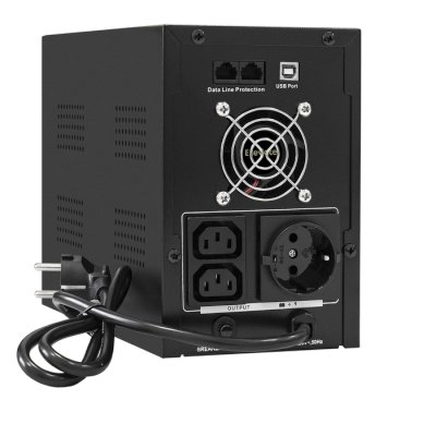 ИБП ExeGate SpecialPro UNB-2200.LED.AVR.1SH.2C13.RJ.USB EX292611RUS Черный