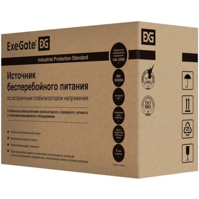 ИБП ExeGate SpecialPro UNB-850.LED.AVR.4C13.RJ.USB