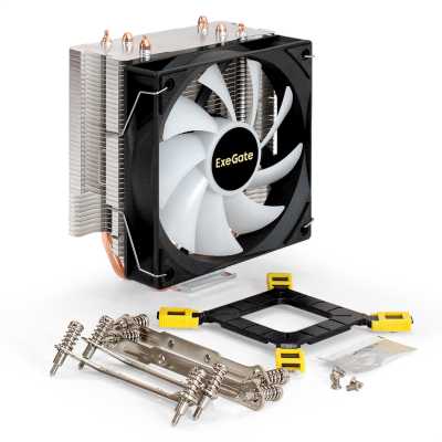 кулер ExeGate Wizard EXX400V3-PWM.FRGB EX300297RUS