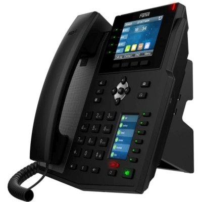 IP телефон Fanvil X5U V2 Black Черный