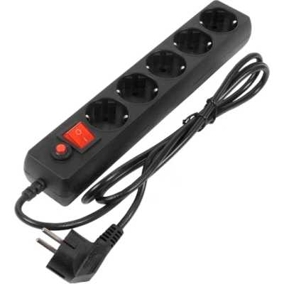 сетевой фильтр Filum FL-SP3-5-5M-BL черный