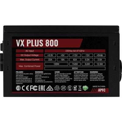 блок питания Formula VX Plus 800W Черный