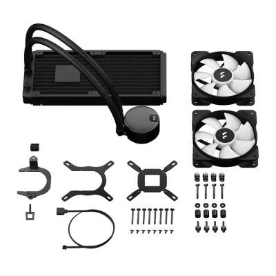 кулер Fractal Design Lumen S24 V2 RGB Black FD-W-L1-S2412 Черный