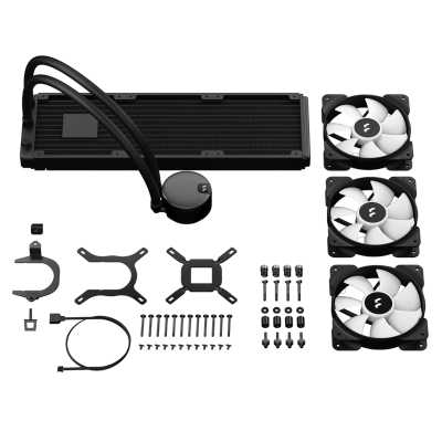 кулер Fractal Design Lumen S36 V2 RGB Black FD-W-L1-S3612 Черный