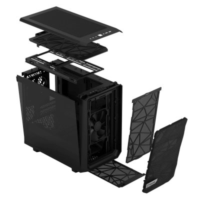 корпус Fractal Design Meshify 2 Nano Black TG Dark Tint FD-C-MES2N-01