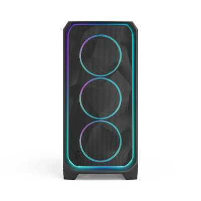 корпус Fractal Design Meshify 3 XL Ambience Pro RGB TG Light Tint Black FD-C-MES3X-03