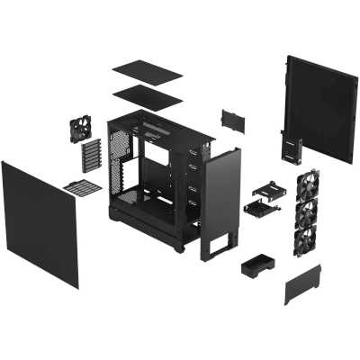 корпус Fractal Design Pop XL Silent Black Solid FD-C-POS1X-01