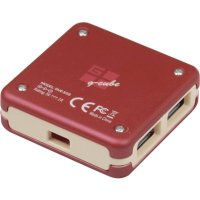 разветвитель USB G-Cube GUE-55S красный